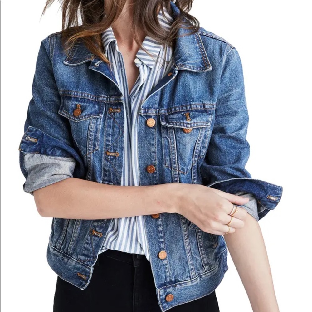 Madewell Denim Jacket Pinter Wash
